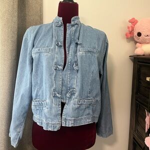 Neiman Marcus Blue Jeans Jacket Classic Denim Style